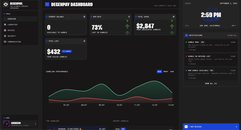 Degen Pay – screenshot 1