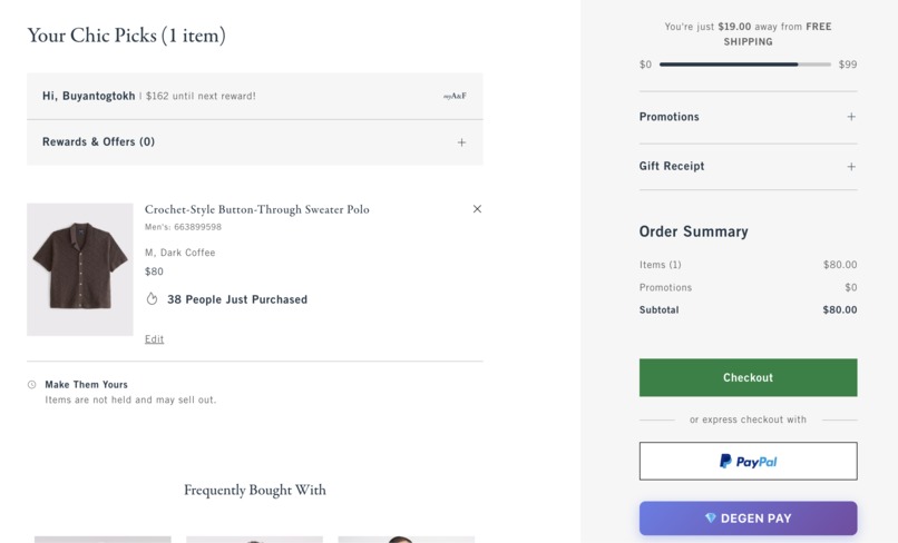 Degen Pay – screenshot 2