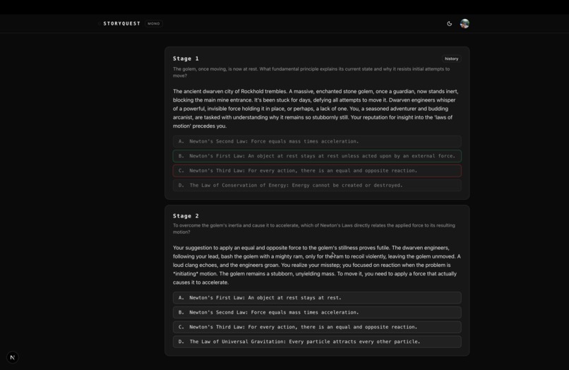 StoryQuest – screenshot 2