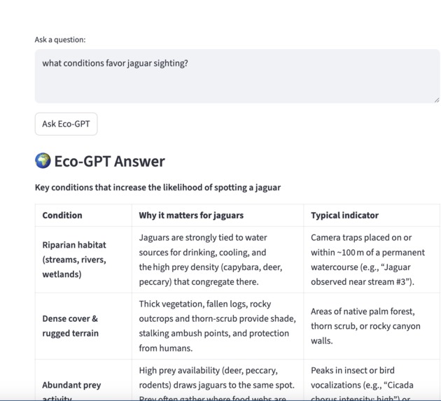 Eco Gpt Scientific Q&A – screenshot 1