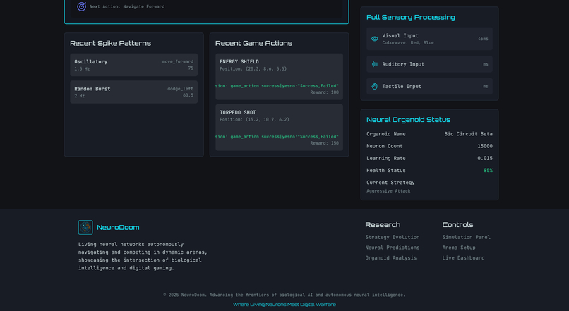 NeuroDoom: Living Neurons in Action – screenshot 2