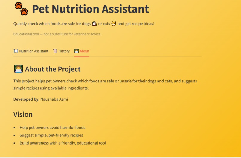 PET NUTRITION ASSISTANT – screenshot 6