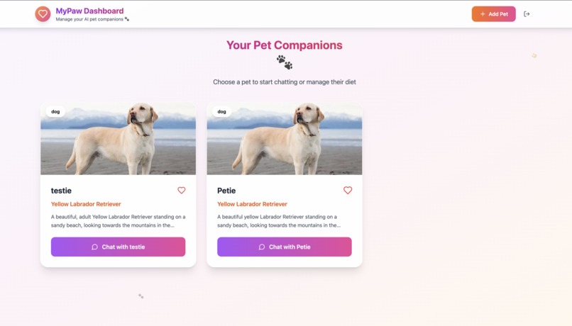 MyPaw – screenshot 3