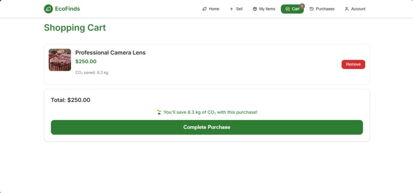 EcoFinds - Sustainable Second-Hand Marketplace – screenshot 6