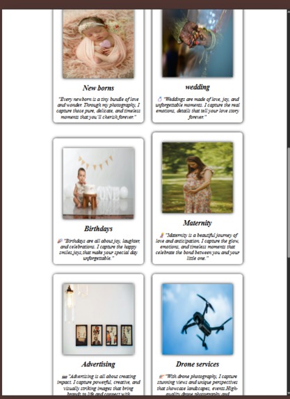 HK Photography Website – screenshot 2