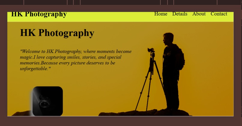 HK Photography Website – screenshot 6