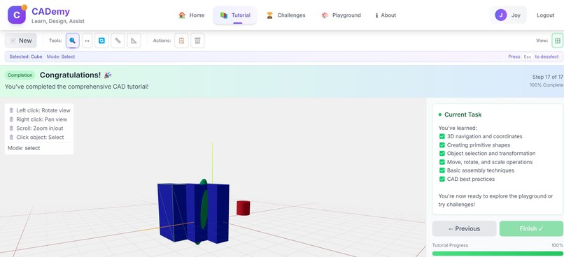 CADemy  – screenshot 3