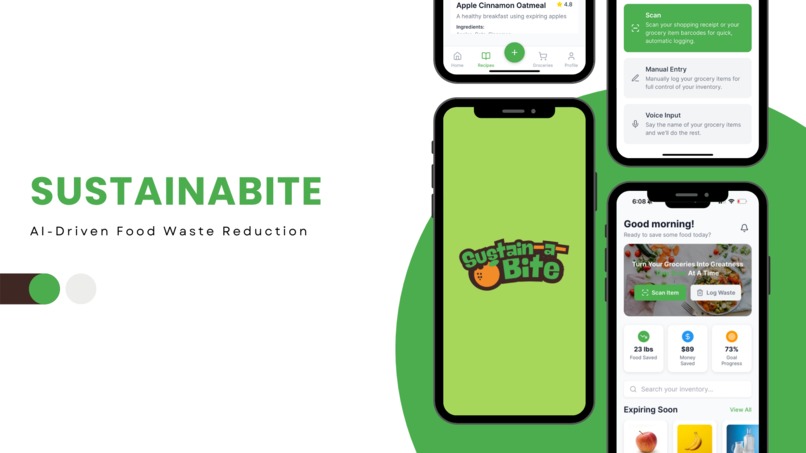 Sustainabite – screenshot 1