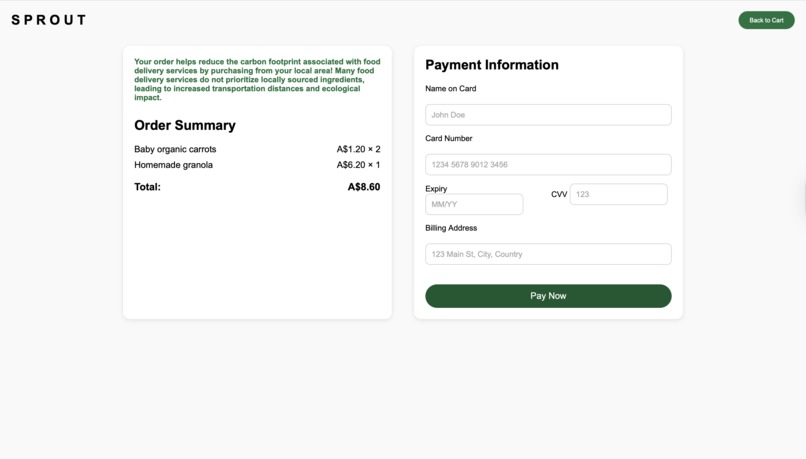 SPROUT  – screenshot 2