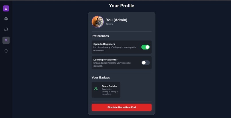 HackMatch – screenshot 1
