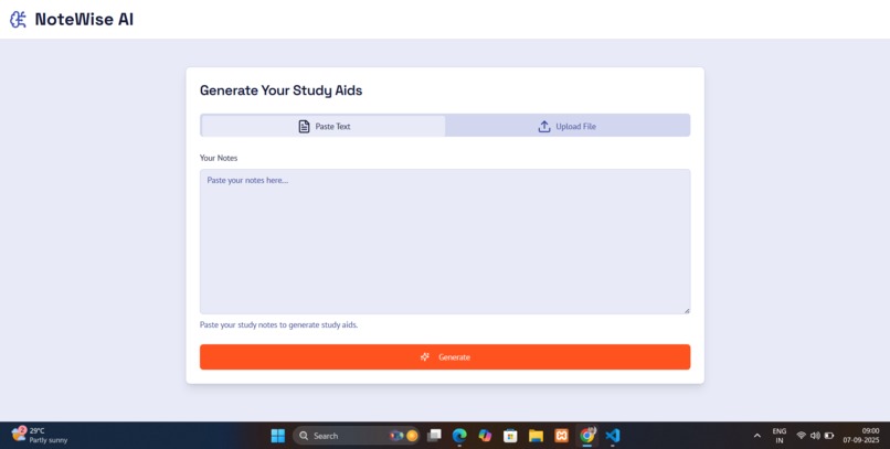 NoteWise AI – screenshot 2