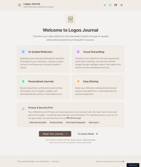 Logos Journal – screenshot 5