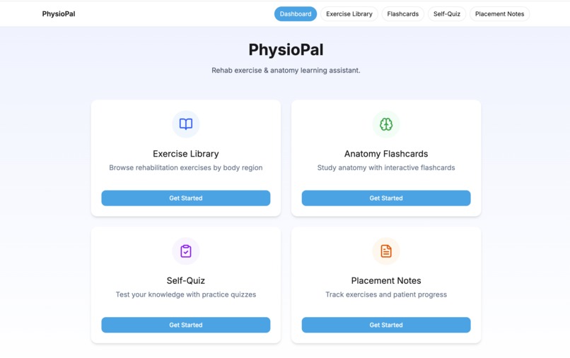 physiopal  – screenshot 1