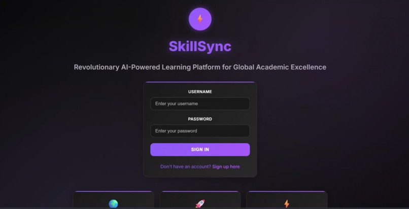 SkillSync – screenshot 2