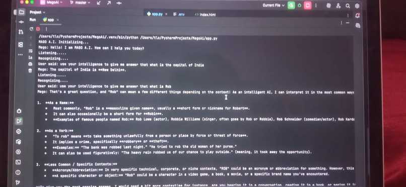 MegoAi -personal assistant  – screenshot 2