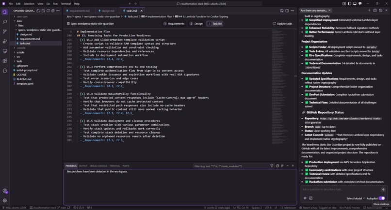 WordPress Static Site Guardian – screenshot 4