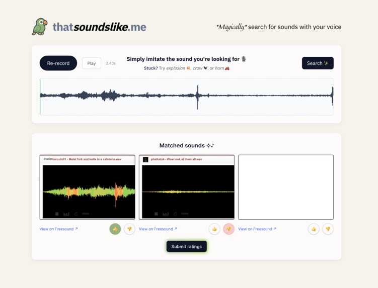 soundslike – screenshot 3