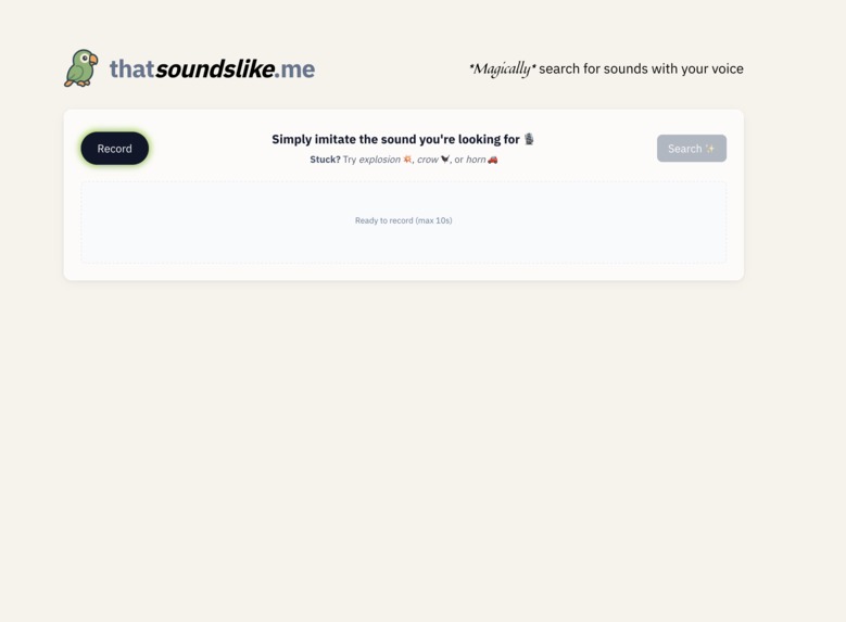 soundslike – screenshot 1