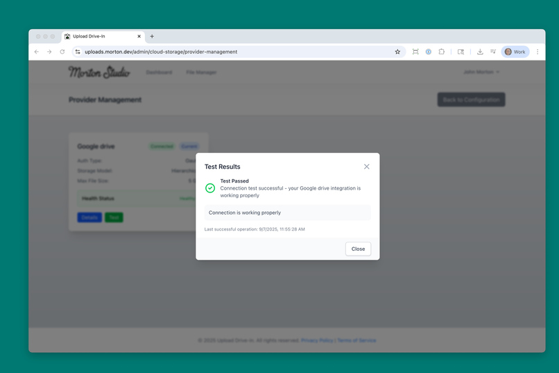 Upload Drive-In – screenshot 7