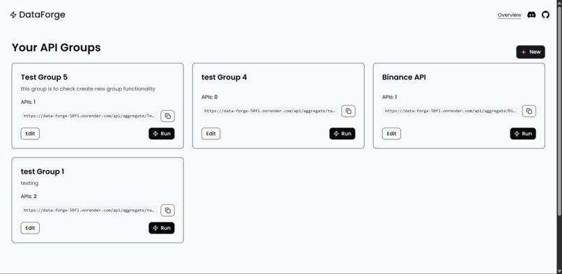 DataForge – screenshot 2