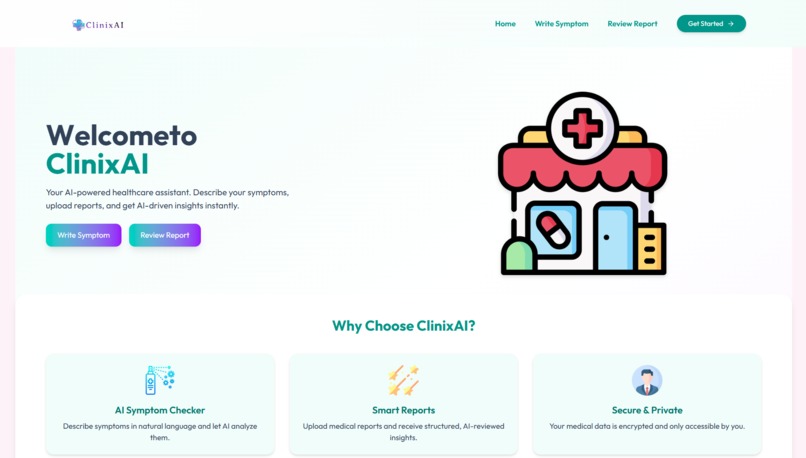 ClinixAI – screenshot 1