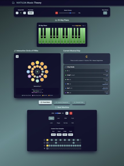 MATILDA for Music Theory! – screenshot 1