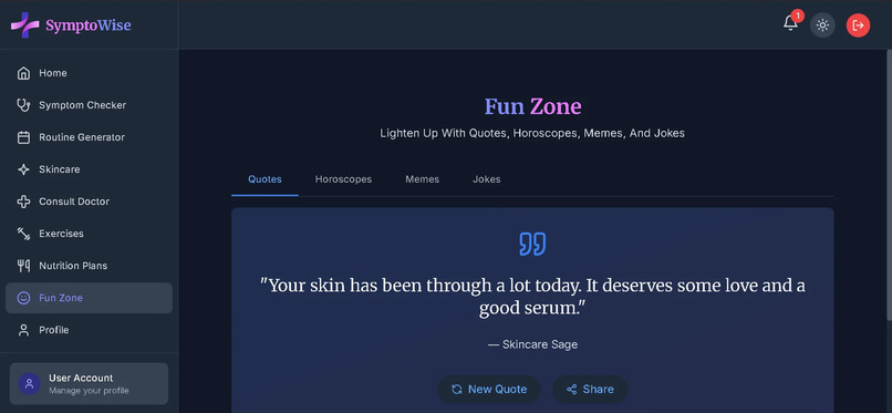 SymptoWise – screenshot 3