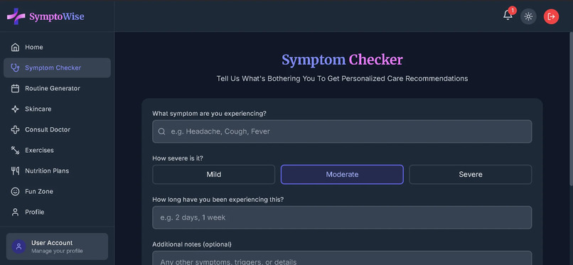 SymptoWise – screenshot 6