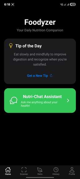 Foodyzer – screenshot 1