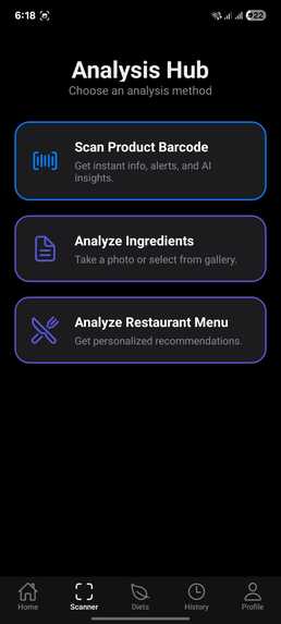 Foodyzer – screenshot 2