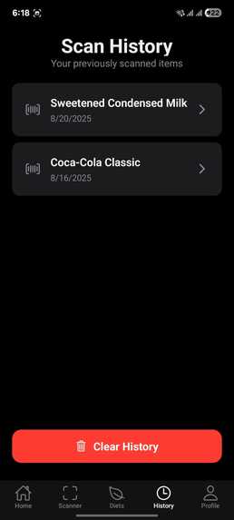 Foodyzer – screenshot 4
