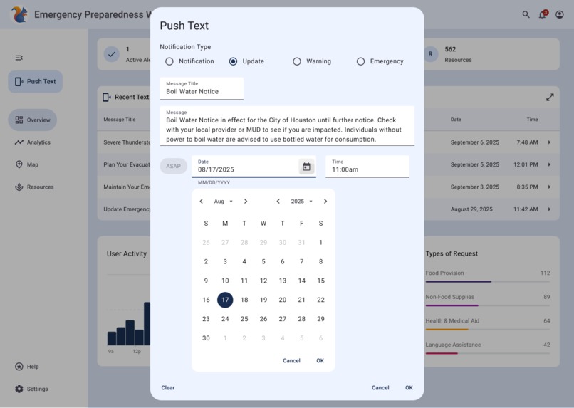 Houston Emergency Preparedness Wizard – screenshot 5