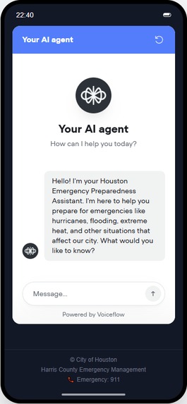 Houston Emergency Preparedness Wizard – screenshot 2