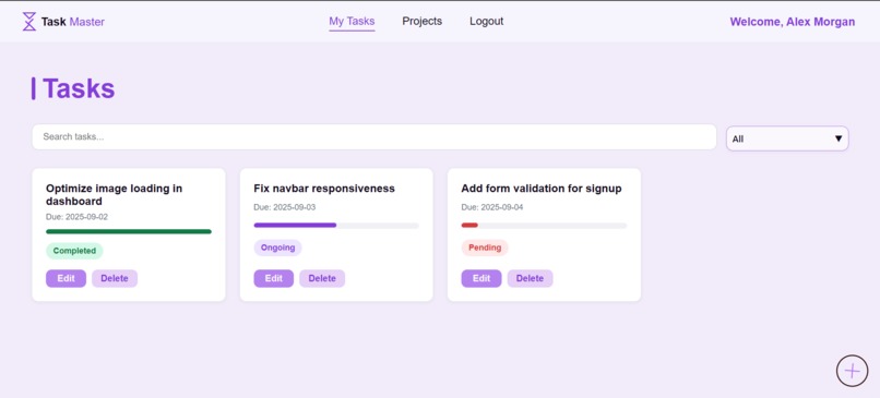 TaskMate – screenshot 2