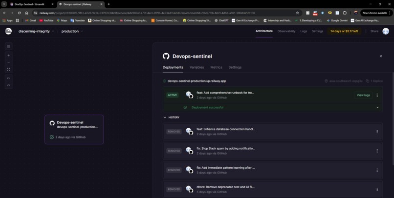 Devops-Sentinel – screenshot 5