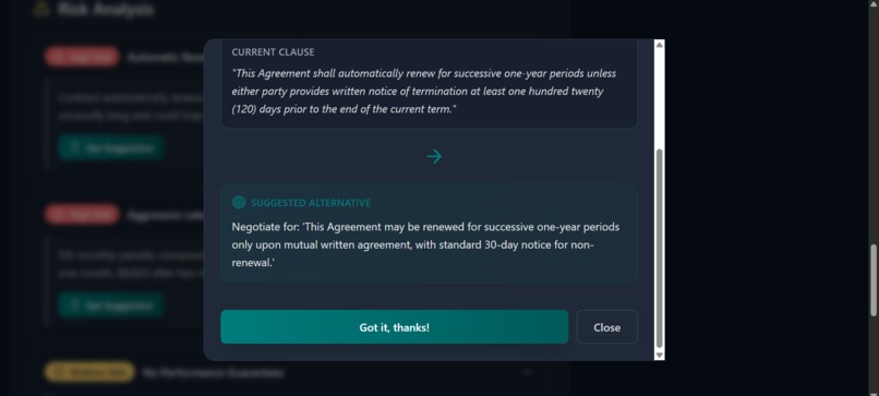 LegalDocLens – screenshot 6