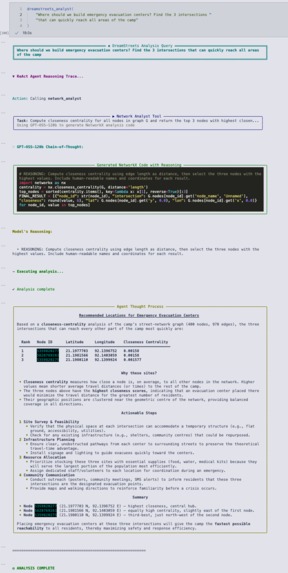 DreamStreets: GPT-OSS Powered Geospatial Insights – screenshot 2