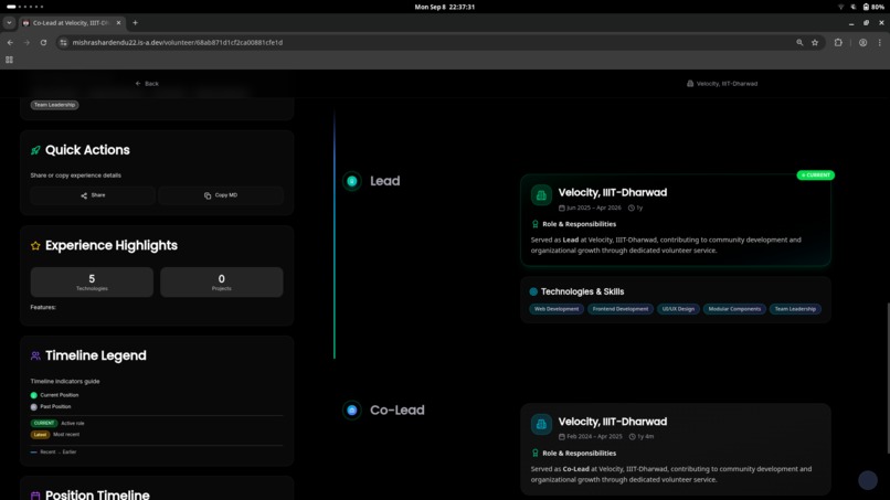 MishraShardendu22's Portfolio – screenshot 3