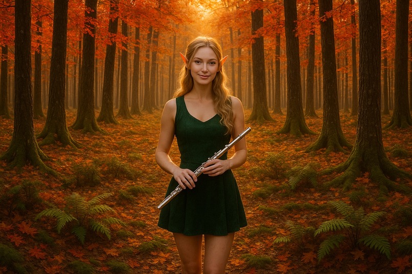 My Escape | AI Vocal Trance Music Video w. Transverse Flute – screenshot 11