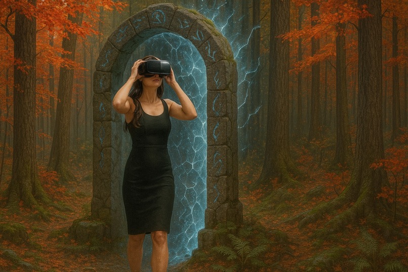 My Escape | AI Vocal Trance Music Video w. Transverse Flute – screenshot 13