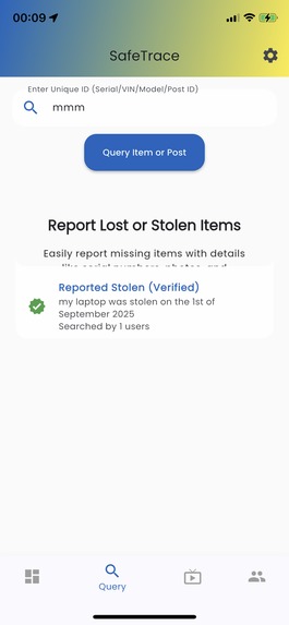 SafeTrace – screenshot 3