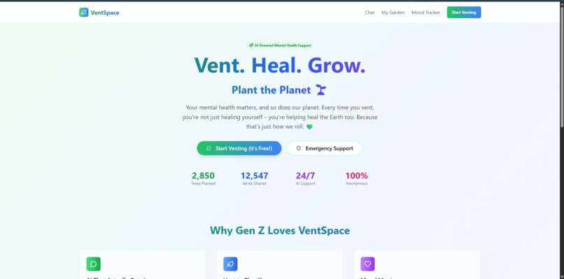 VentSpace – screenshot 1