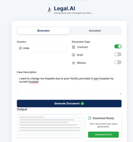 Legal.ai – screenshot 1
