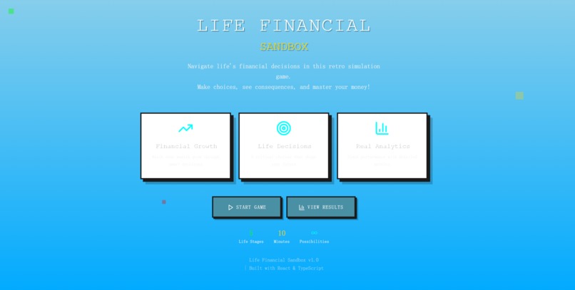 Financial Life Simulator – screenshot 1