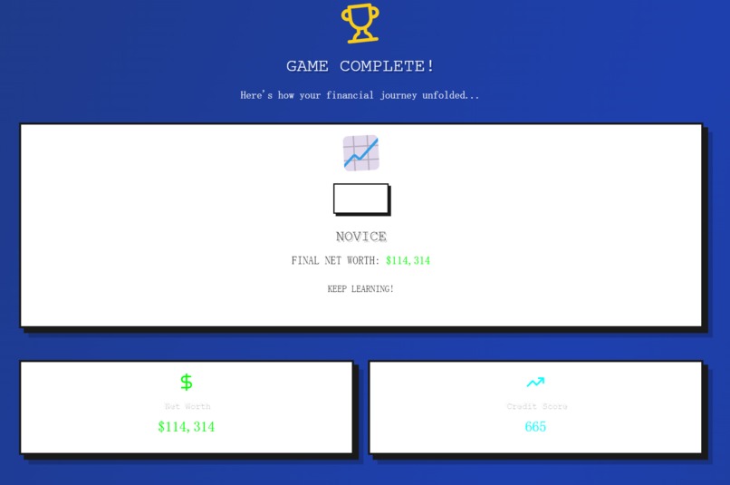 Financial Life Simulator – screenshot 6