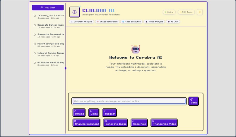 Cerebra AI – screenshot 2