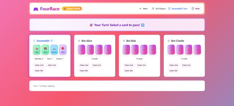 Fourrace – screenshot 2