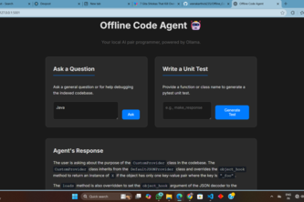 Offline Code Agent
