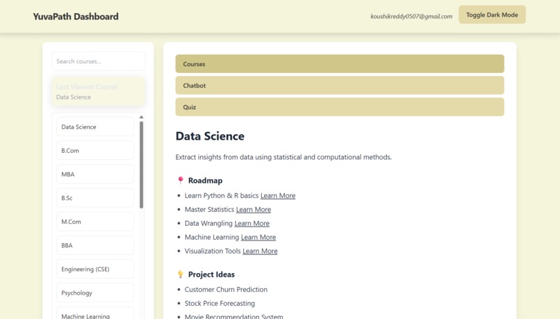 YuvaPath-Career Guidance – screenshot 5