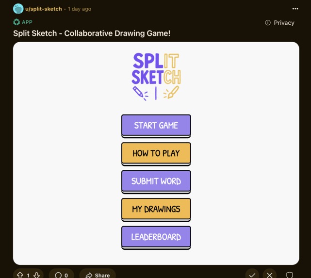 Split Sketch – screenshot 1
